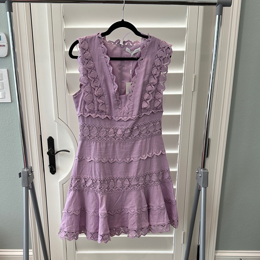 Endless Rose Lavender Lace Dress